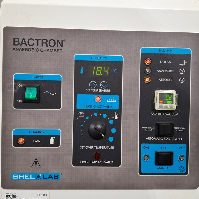 Shel Lab Bactron Glove Box
