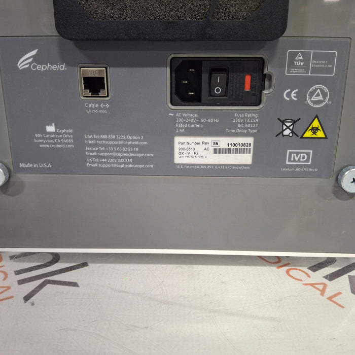 Cepheid GeneXpert System IV GX-IV R2 Molecular Diagnostic Clinical