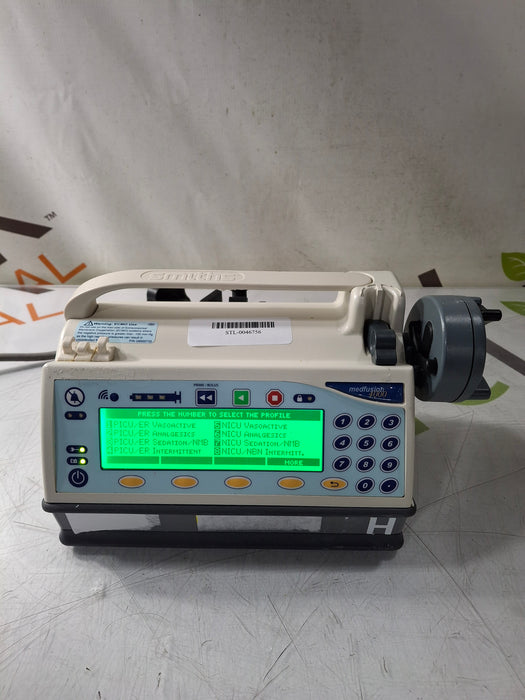 Smiths Medical Medfusion 4000 Syringe Infusion Pump