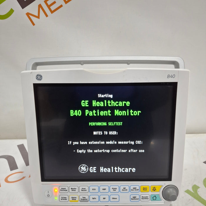 GE Healthcare B40 Patient Monitor