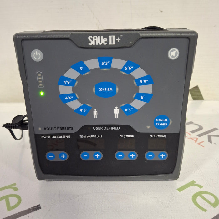 Automedx SAVe II + Automated Ventilator