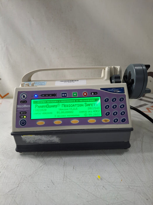 Smiths Medical Medfusion 4000 Syringe Infusion Pump