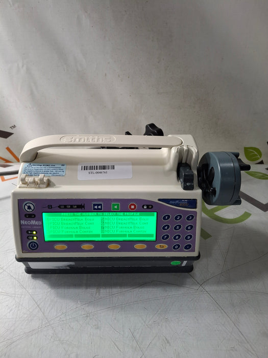 Smiths Medical Medfusion 4000 Syringe Infusion Pump