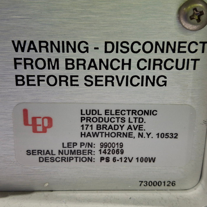 LUDL ELECTRONIC 990019 Power Supply