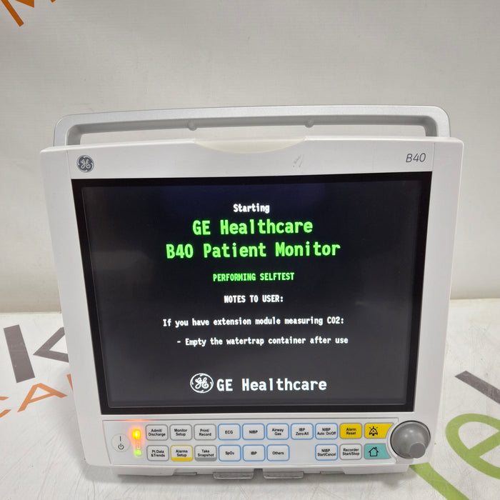 GE Healthcare B40 Patient Monitor