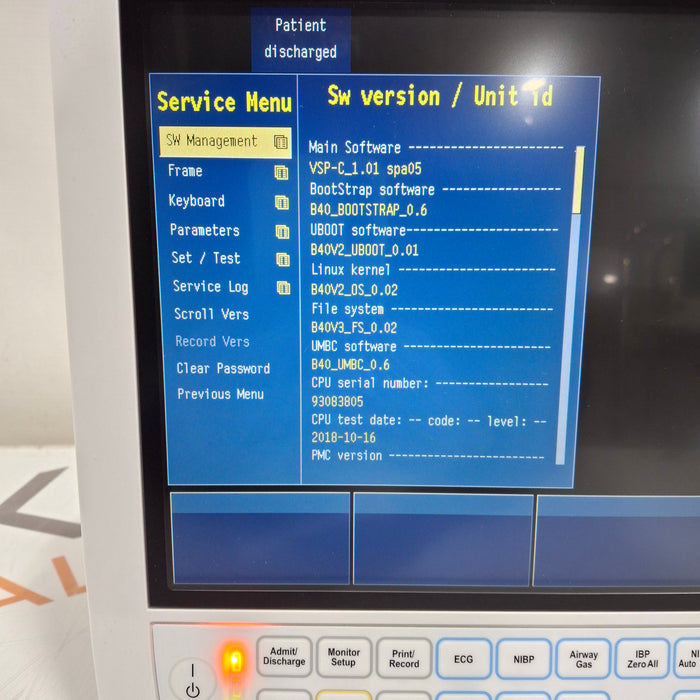 GE Healthcare B40 Patient Monitor