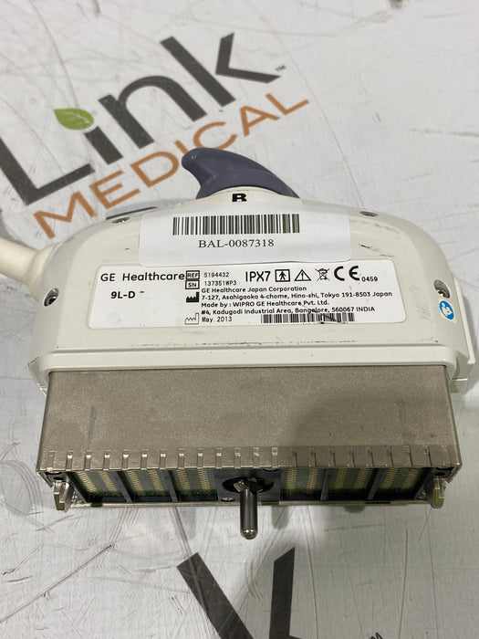 GE Healthcare 9L-D Linear Array Transducer