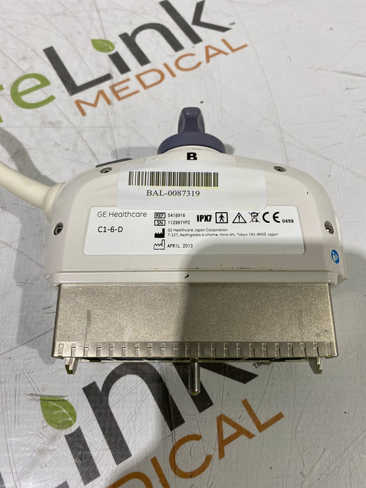 GE Healthcare C1-6-D XD Clear Convex Transducer