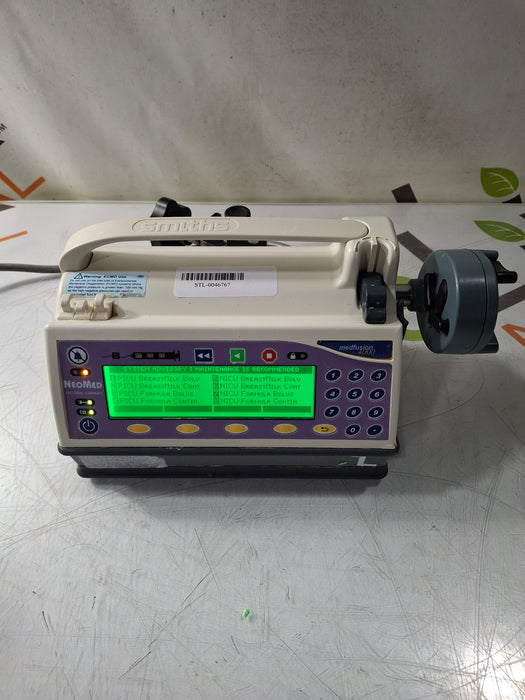 Smiths Medical Medfusion 4000 Syringe Infusion Pump