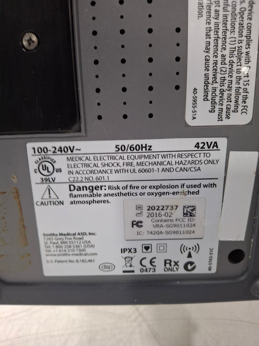 Smiths Medical Medfusion 4000 Syringe Infusion Pump