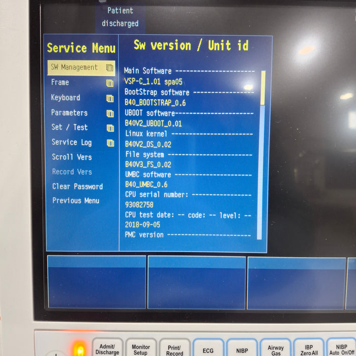 GE Healthcare B40 Patient Monitor