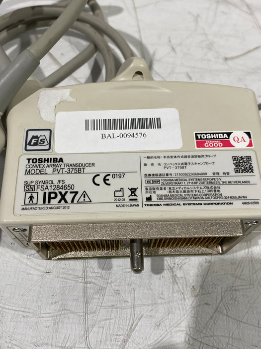 Toshiba PVT-375BT Convex Transducer