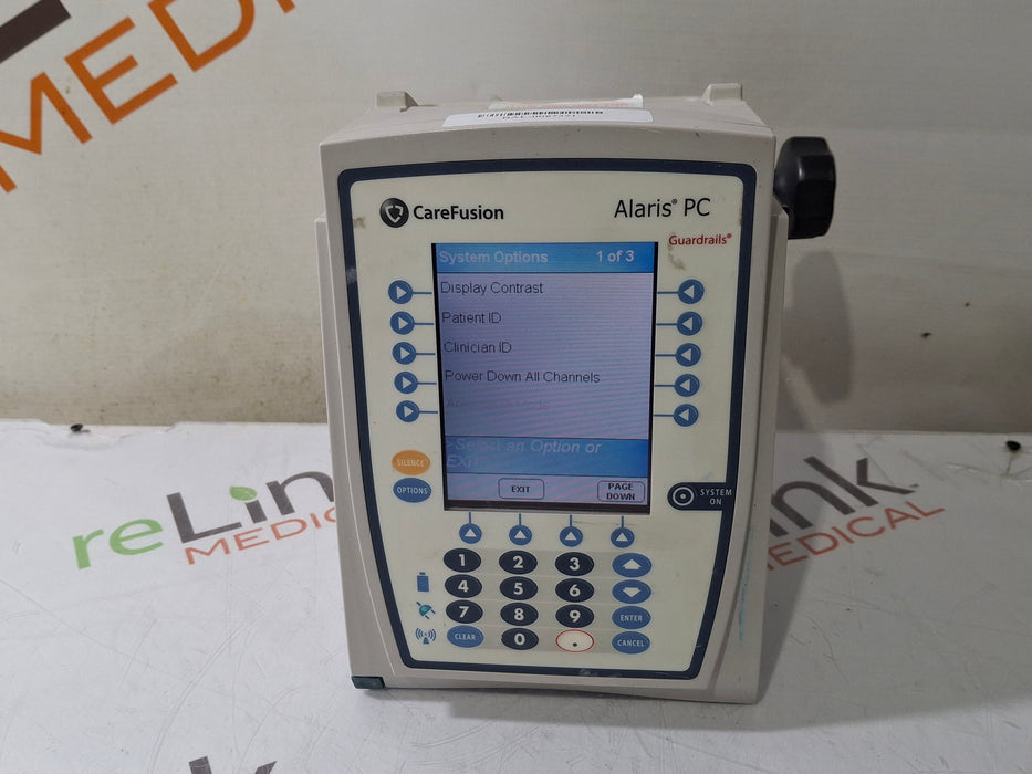 CareFusion Alaris 8015 Small Screen POC Infusion Pump