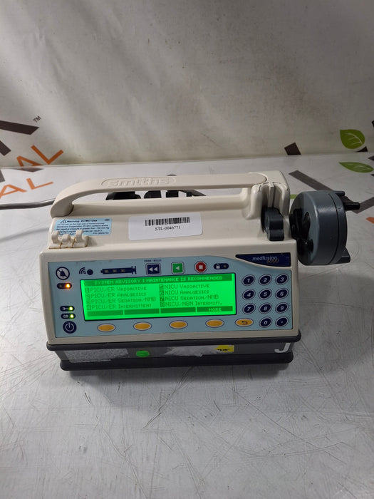 Smiths Medical Medfusion 4000 Syringe Infusion Pump