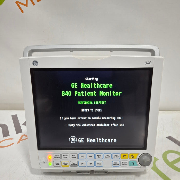 GE Healthcare B40 Patient Monitor