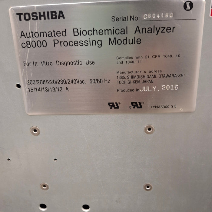 Abbott Abbott Architect Plus C8000 Chemistry Analyzer Clinical Lab reLink Online