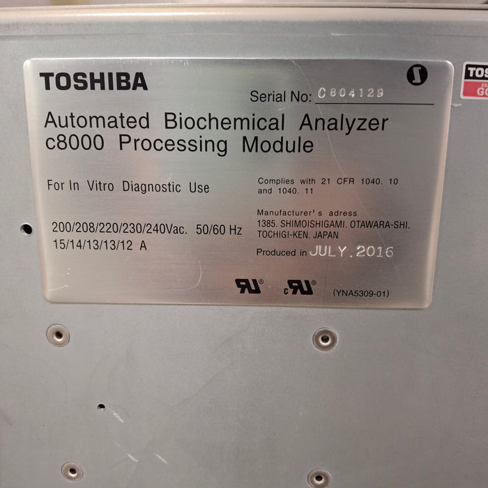 Abbott Abbott Architect Plus C8000 Chemistry Analyzer Clinical Lab reLink Online