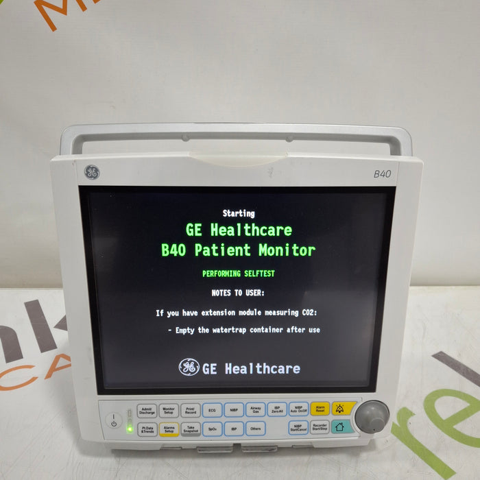 GE Healthcare B40 Patient Monitor