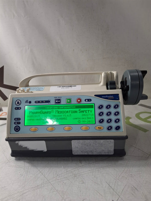 Smiths Medical Medfusion 4000 Syringe Infusion Pump