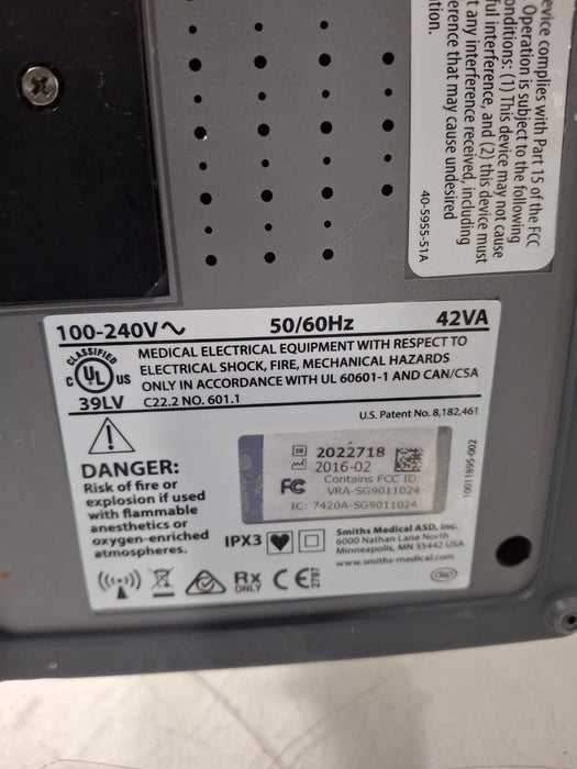 Smiths Medical Medfusion 4000 Syringe Infusion Pump