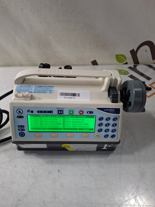 Smiths Medical Medfusion 4000 Syringe Infusion Pump