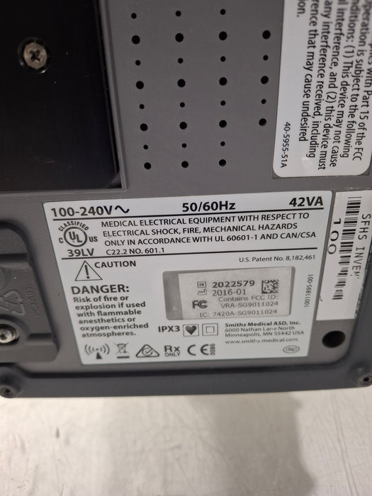 Smiths Medical Medfusion 4000 Syringe Infusion Pump