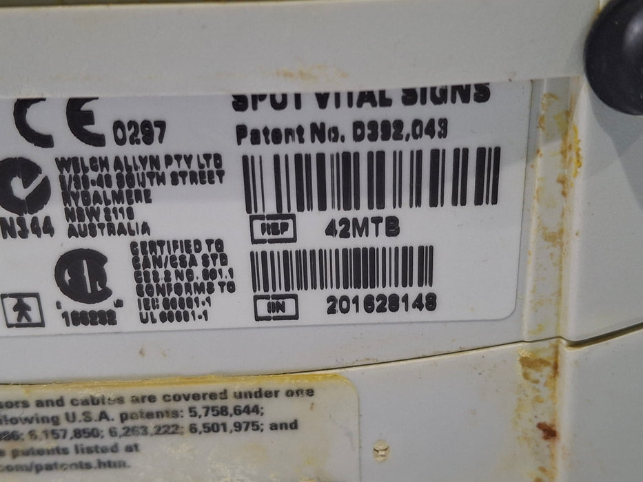 Welch Allyn Spot 420 - NIBP, Temp, Masimo SpO2 Vital Signs Monitor