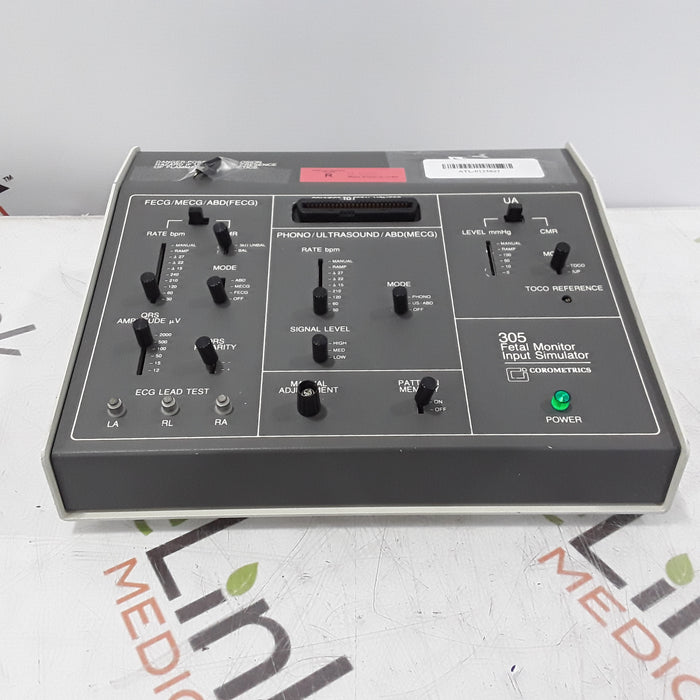 Corometrics Medical Systems Model 305 Fetal Monitor Input Simulator