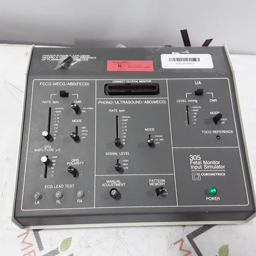 Corometrics Medical Systems Corometrics Medical Systems Model 305 Fetal Monitor Input Simulator Patient Monitors reLink Online