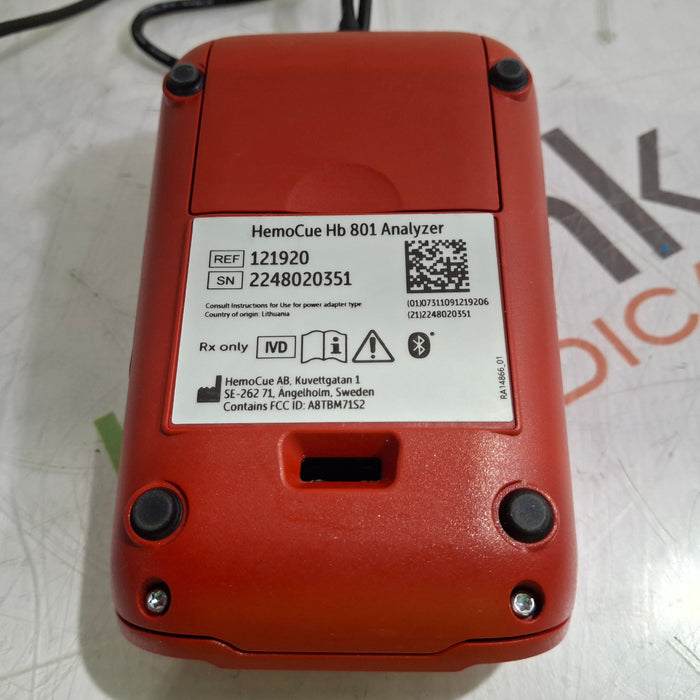 HemoCue Hb 801 Hemoglobin System Analyzer