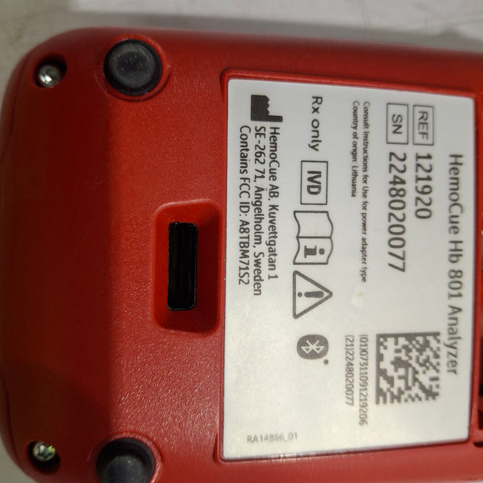 HemoCue Hb 801 Hemoglobin System Analyzer