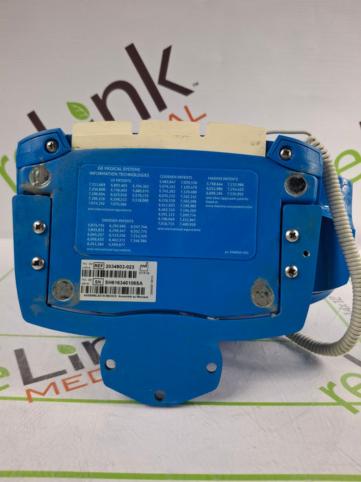 GE Healthcare Dinamap V100 - NIBP, SpO2, Temp Vital Signs Monitor