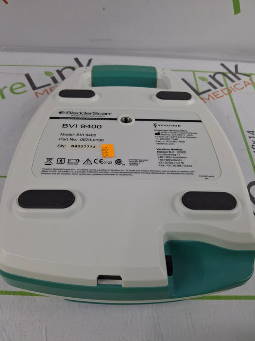 Verathon Medical, Inc BVI 9400 Bladderscan