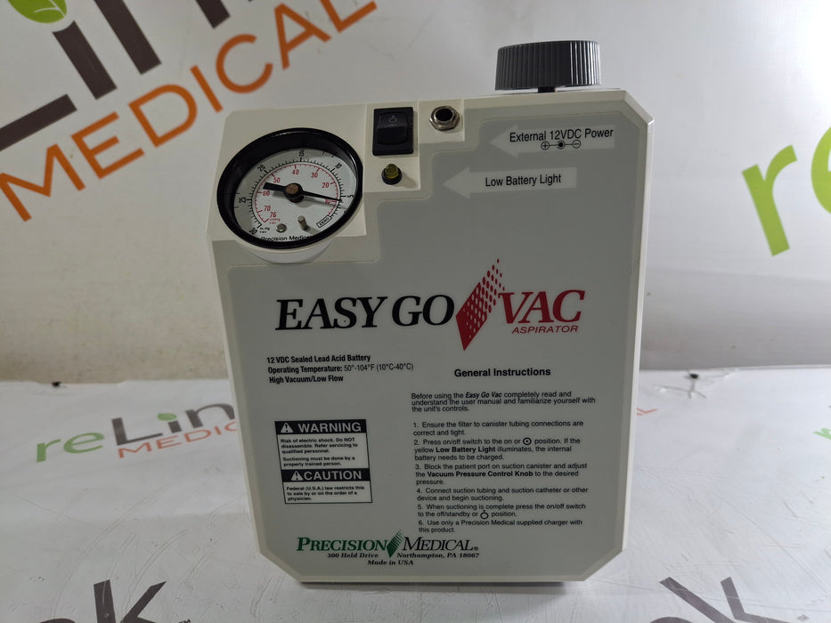 Precision Medical EasyGo Vac Aspirator