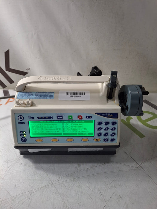 Smiths Medical Medfusion 4000 Syringe Infusion Pump