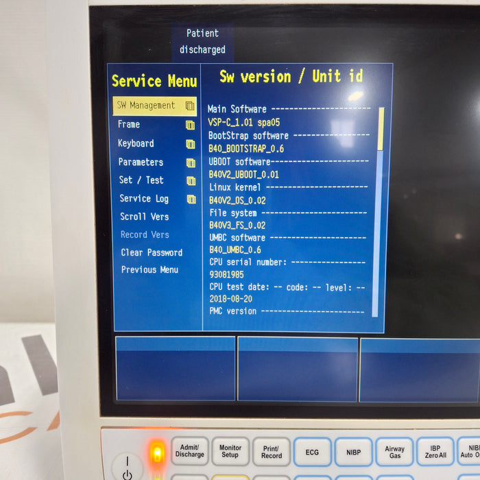 GE Healthcare B40 Patient Monitor