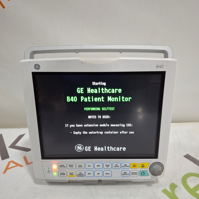 GE Healthcare B40 Patient Monitor