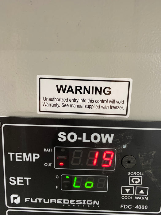 So-Low U85-22 Ultra Low Upright Freezer
