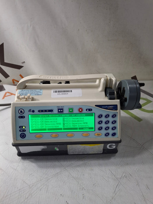 Smiths Medical Medfusion 4000 Syringe Infusion Pump