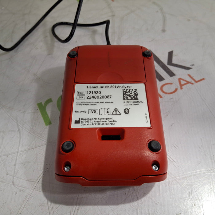 HemoCue Hb 801 Hemoglobin System Analyzer