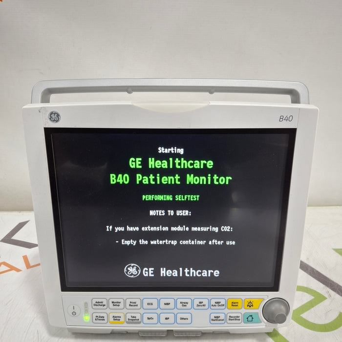 GE Healthcare B40 Patient Monitor