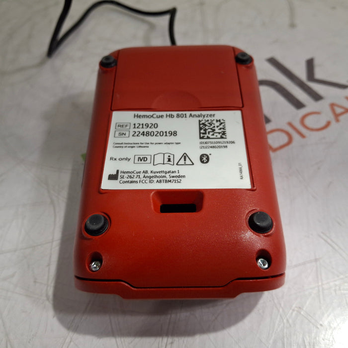 HemoCue Hb 801 Hemoglobin System Analyzer