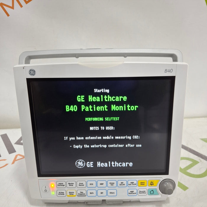 GE Healthcare B40 Patient Monitor