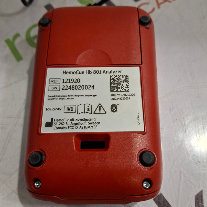 HemoCue Hb 801 Hemoglobin System Analyzer