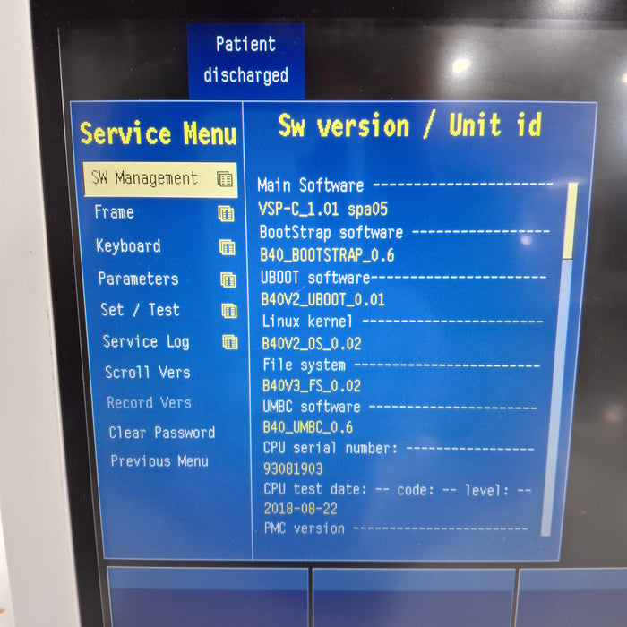 GE Healthcare B40 Patient Monitor