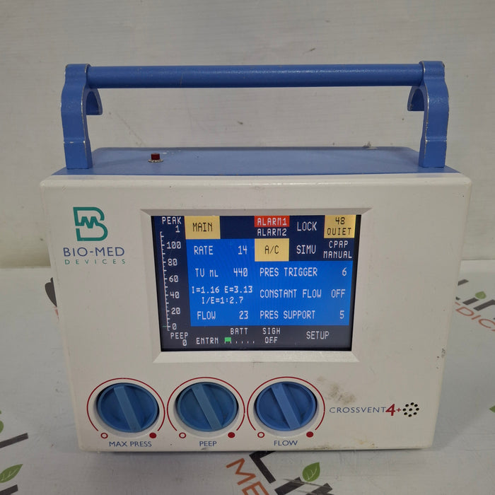 Bio-Med Devices CrossVent 4+ Portable Ventilator