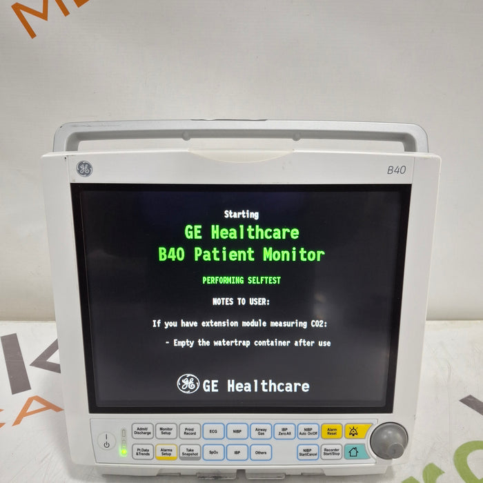 GE Healthcare B40 Patient Monitor