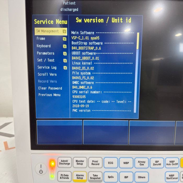 GE Healthcare B40 Patient Monitor