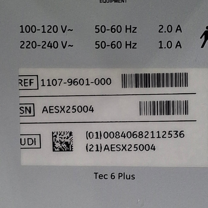 Datex-Ohmeda Tec 6 Plus Desflurane Vaporizer