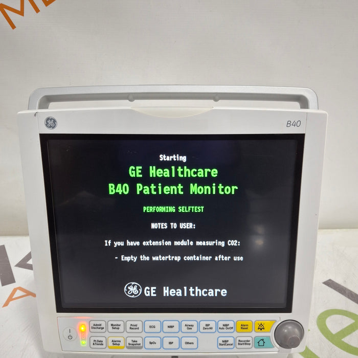 GE Healthcare B40 Patient Monitor